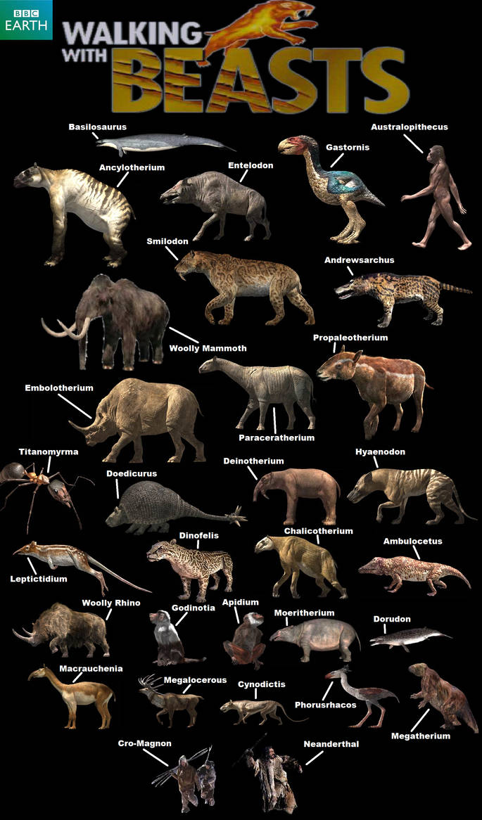 Walking With Beasts All Beasts By Nickthetrex On DeviantArt walking-with-beasts-all-beasts-by-nickthetrex-on-deviantart