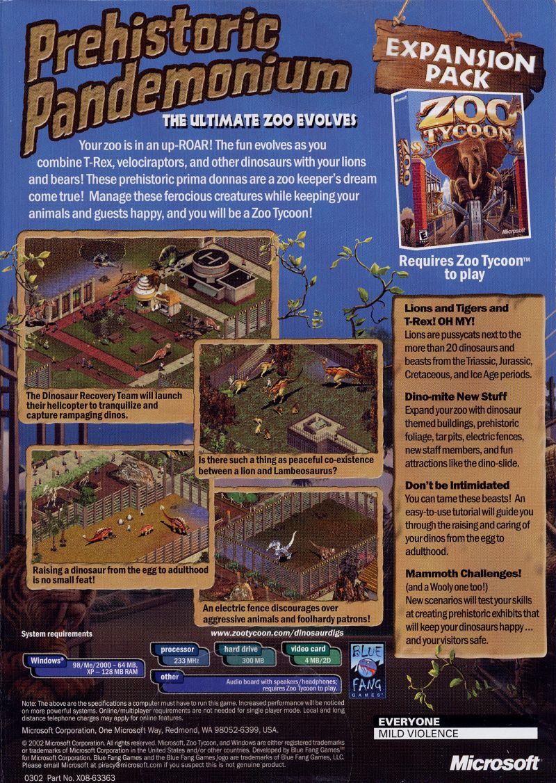 Zoo Tycoon: Complete Collection official promotional image - MobyGames