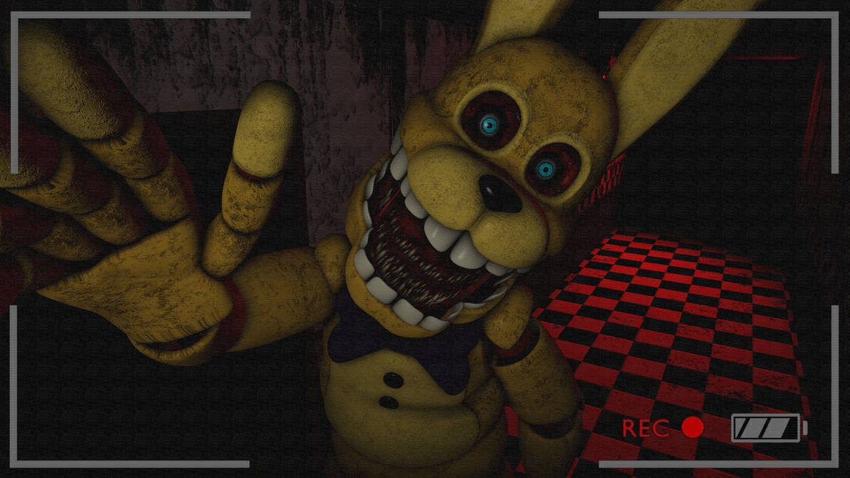 Springbonnie at camera by Metafds545 on DeviantArt