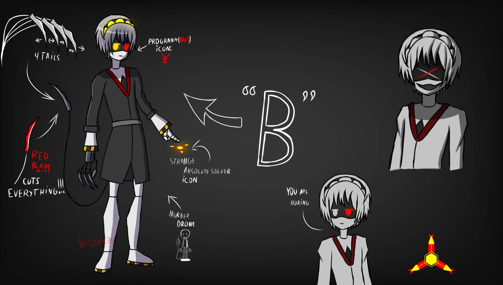 Murder Drones Oc By WitherS36 On DeviantArt Murder drones oc by withers36 on deviantart