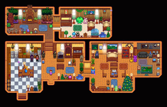 My first house in Stardew Valley