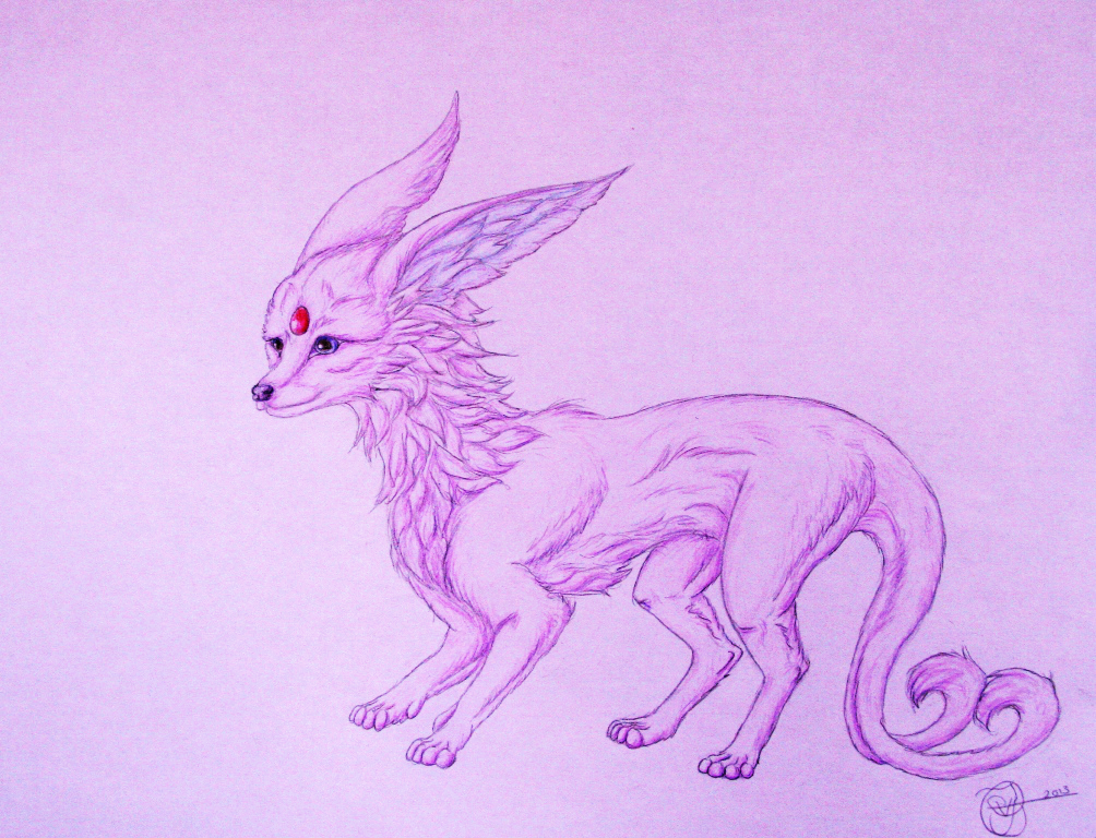 Espeon (semi-realistic)