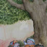 Beneath the Oak tree