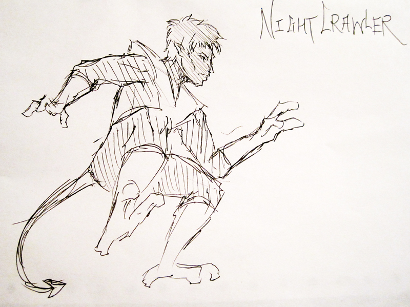 Nightcrawler Sketch