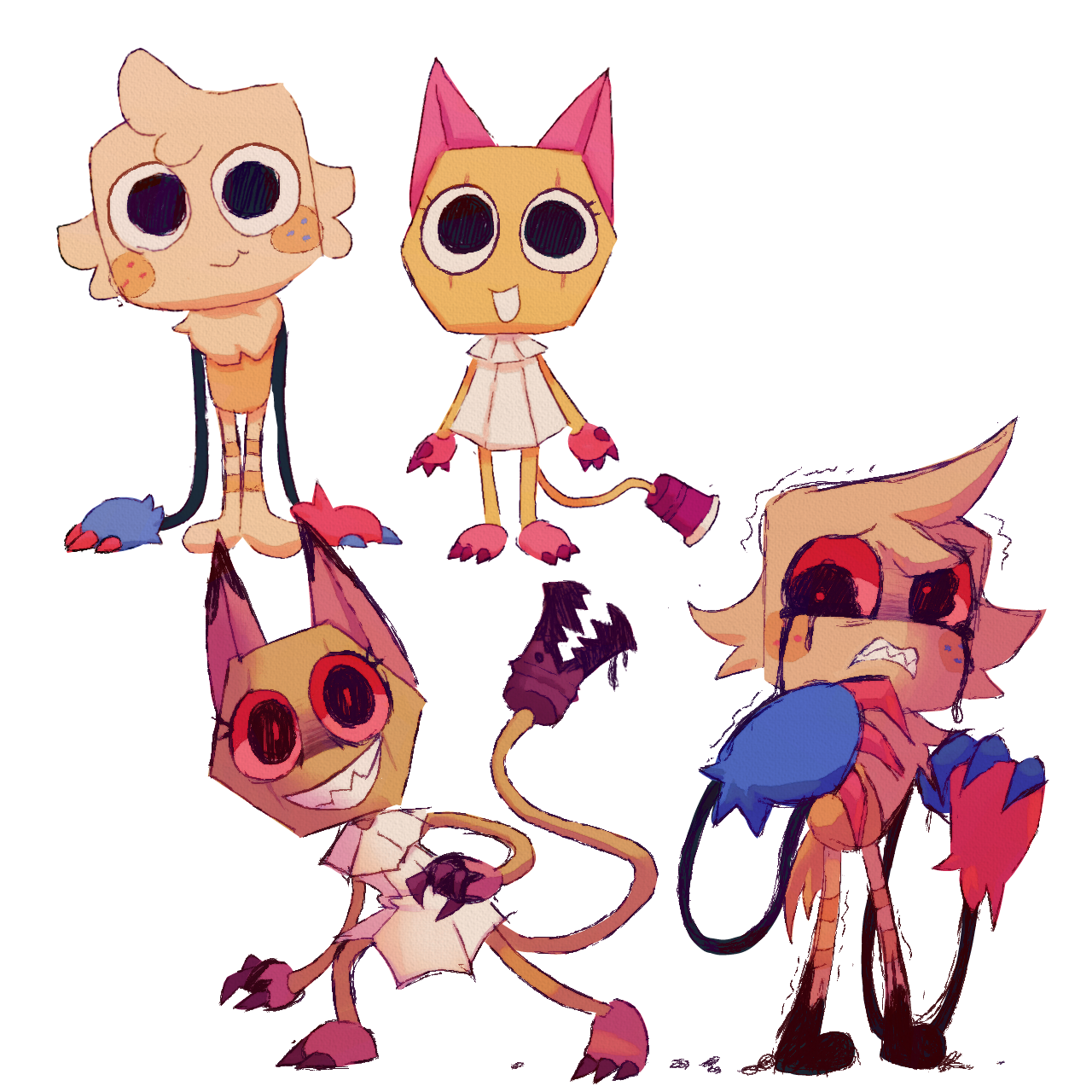 Sacrops scraps and goob - dandy's world by Kiwous on DeviantArt