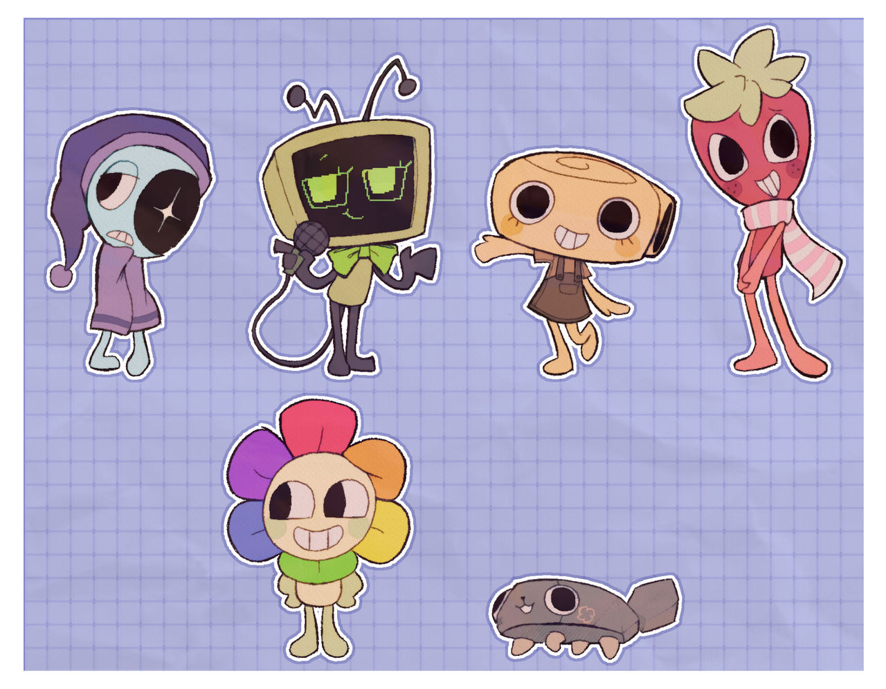 Dandy's World Main Characters by Kiwous on DeviantArt