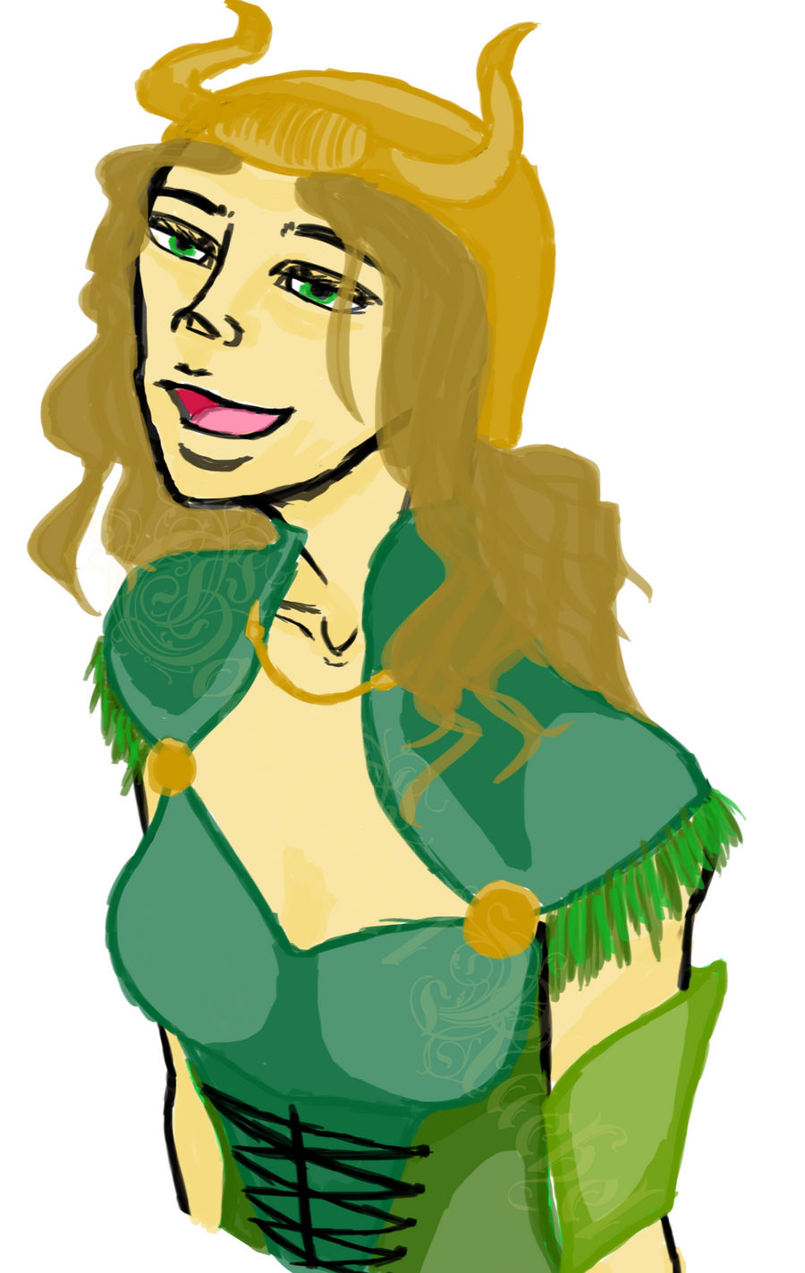 Loki's Daughter by GodsGirlRachel on DeviantArt