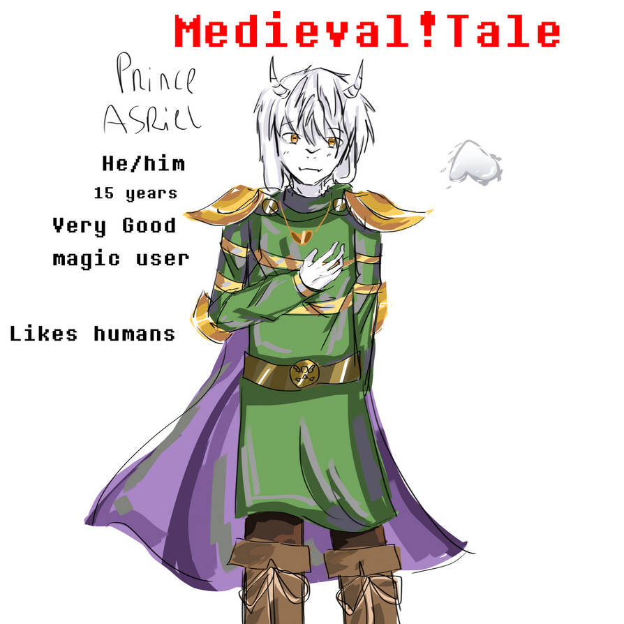 Asriel - MedievalTale by JuunoY4 on DeviantArt