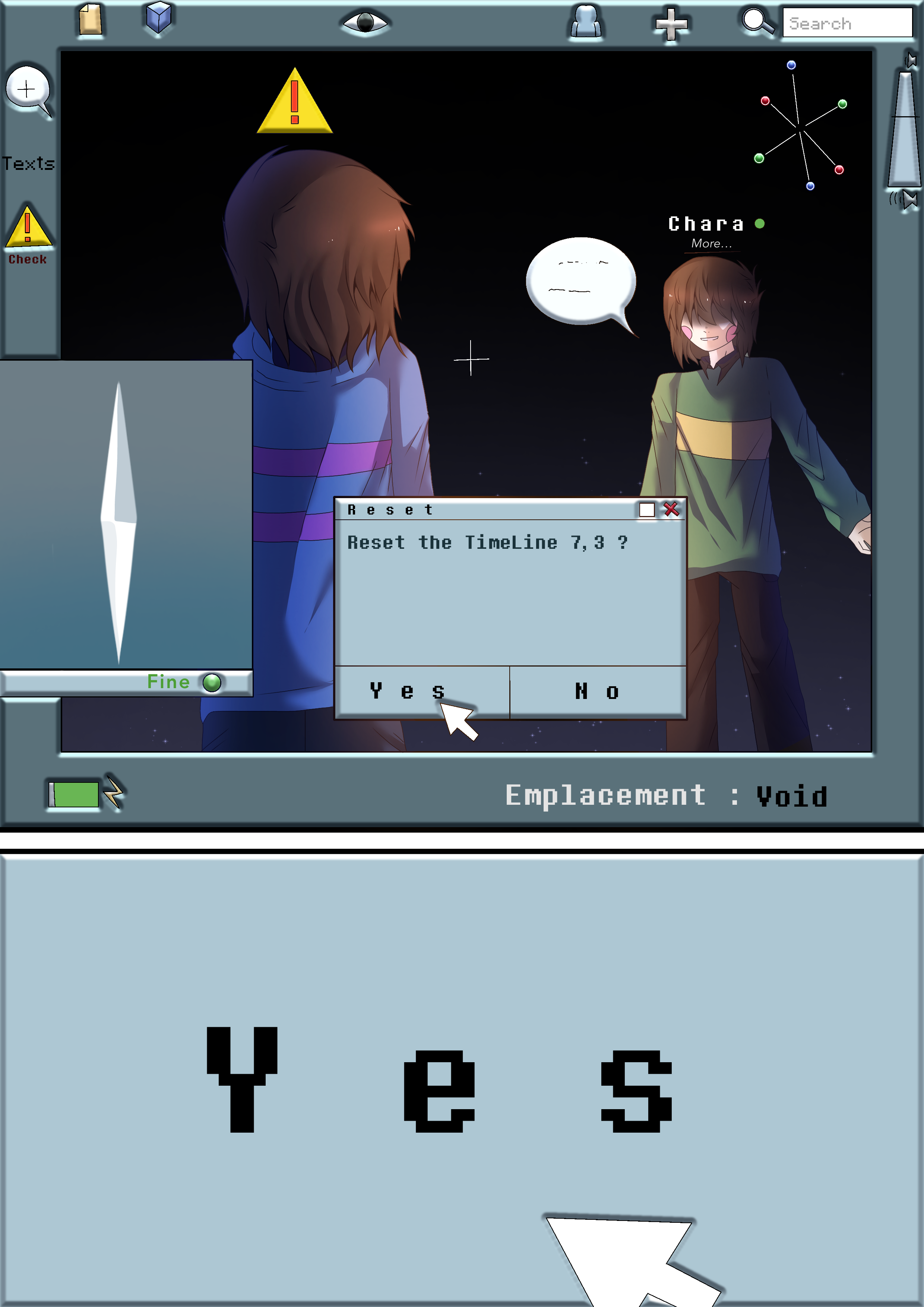 RecreateTale - page 4 chapter 1 by JuunoY4 on DeviantArt