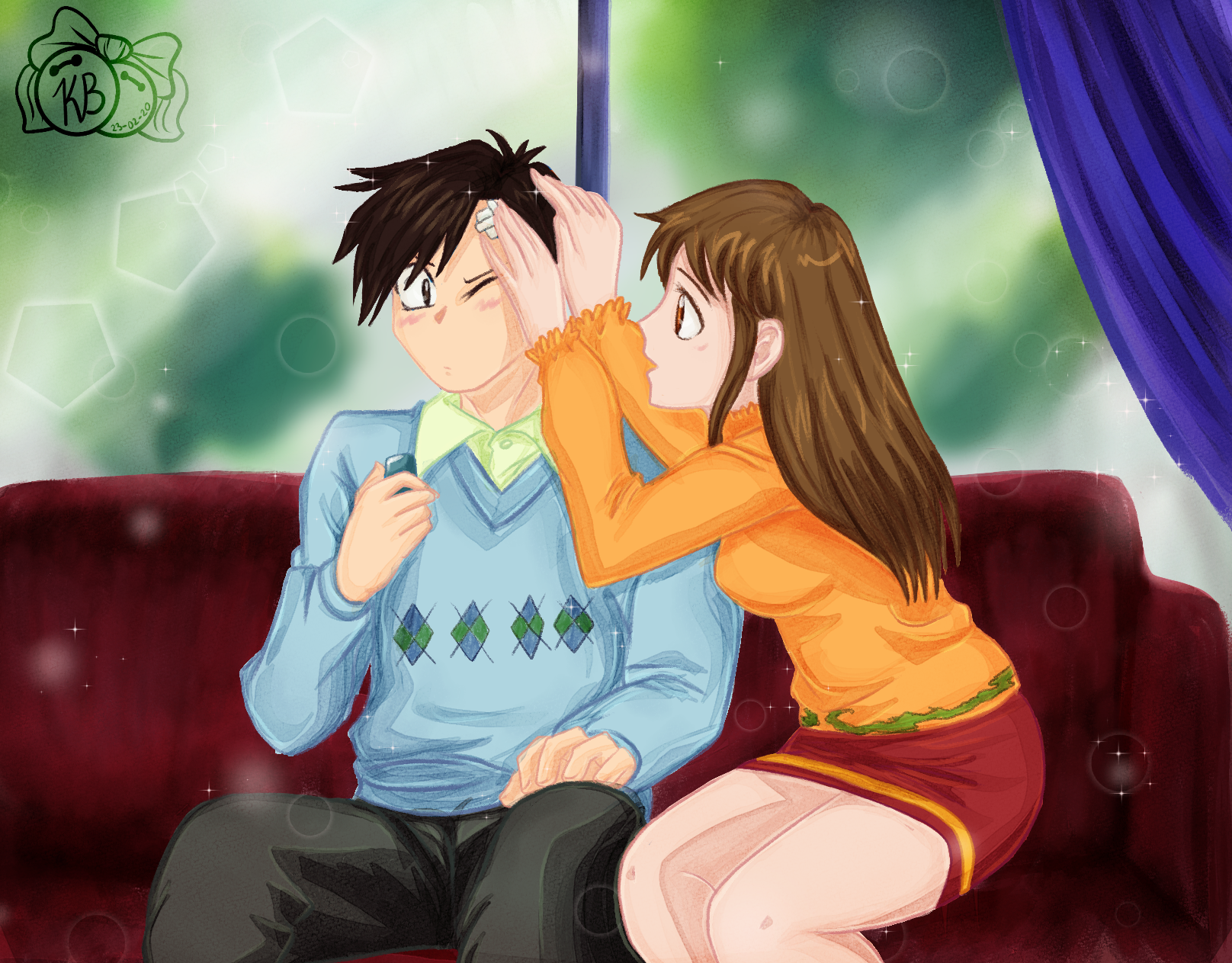 Art Trade: Aoshi and Megumi by lonelymiracle on DeviantArt