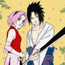 Sasusaku rain blossom