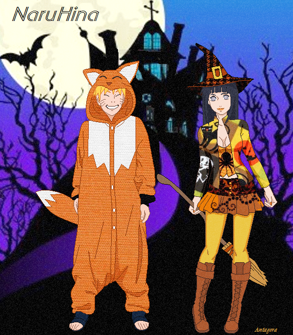 Naruhina halloween