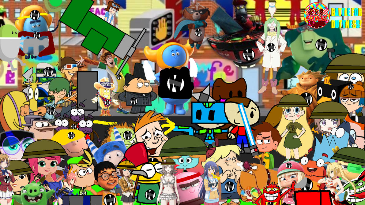 Problem Solverz Show Background The Problem Solverz Battle for Dutyness Wallpaper by EmeraldTheArt on ...