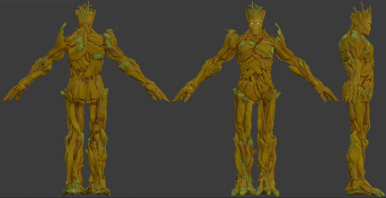 Groot Simulator Groot by Sidgara on DeviantArt