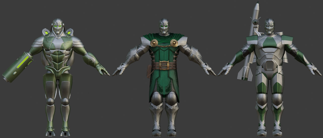 DoomBot Pack by Sidgara on DeviantArt