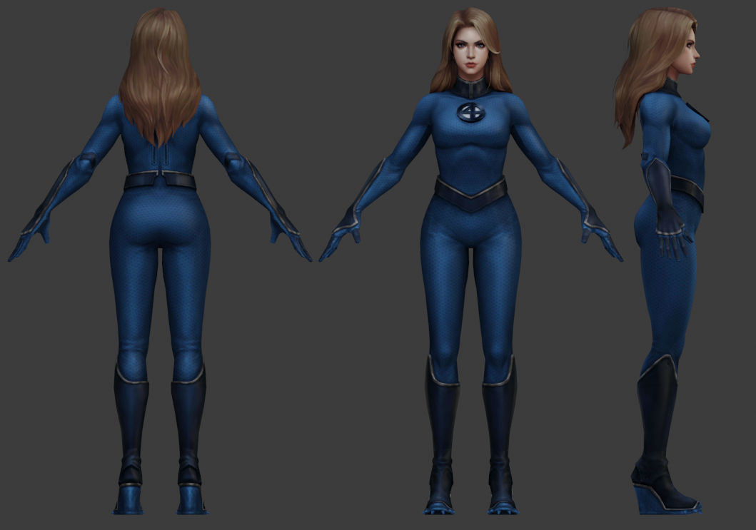 Invisible Woman MFF02 by Sidgara on DeviantArt
