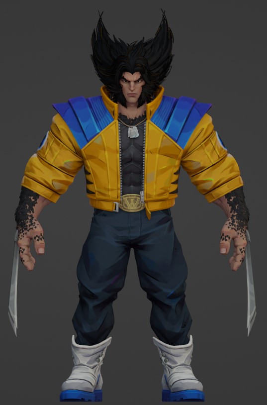 Wolverine High Poly Rivals Wolverine Marvel Rivals by Sidgara on DeviantArt