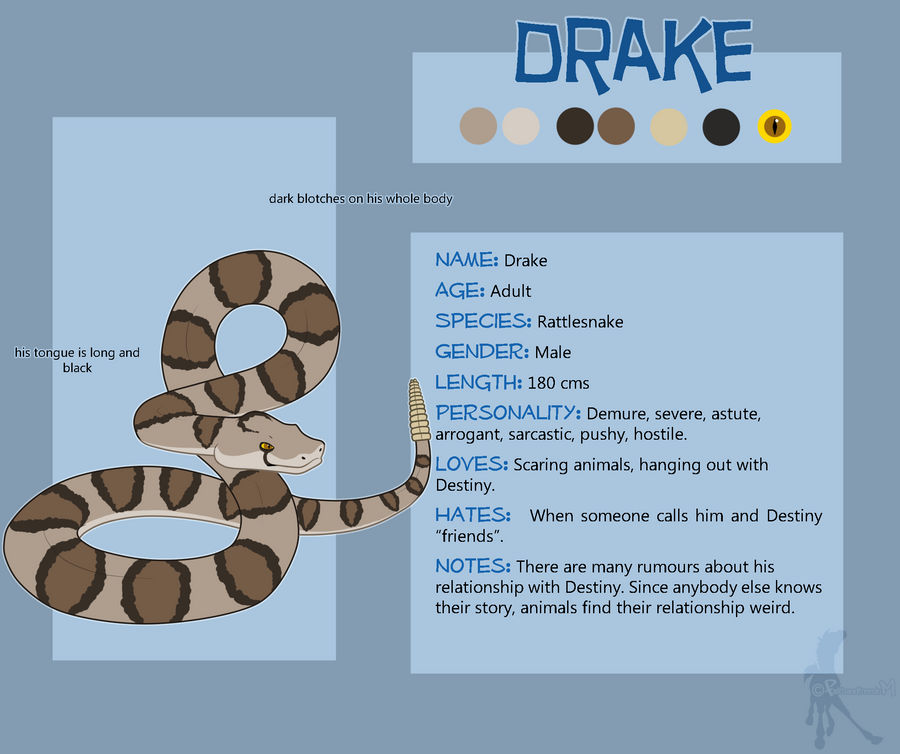 Drake Reference Sheet