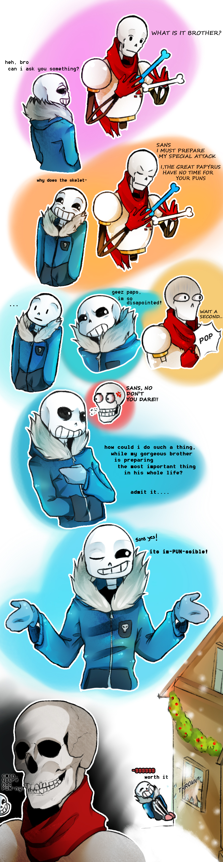 Undertale- Don't mess with the great Papyrus