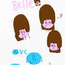 Belle and Ovc drawings