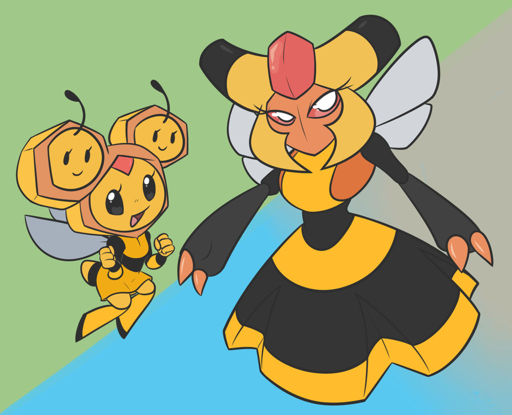 Combee Line by GrumpArt on DeviantArt