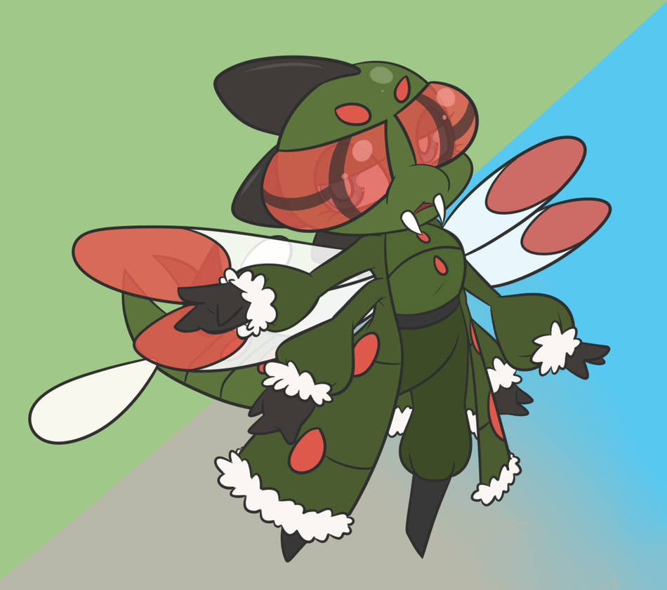 Yanmega by GrumpArt on DeviantArt