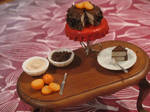 Orange Cake Preparation board by MiniatureBaker