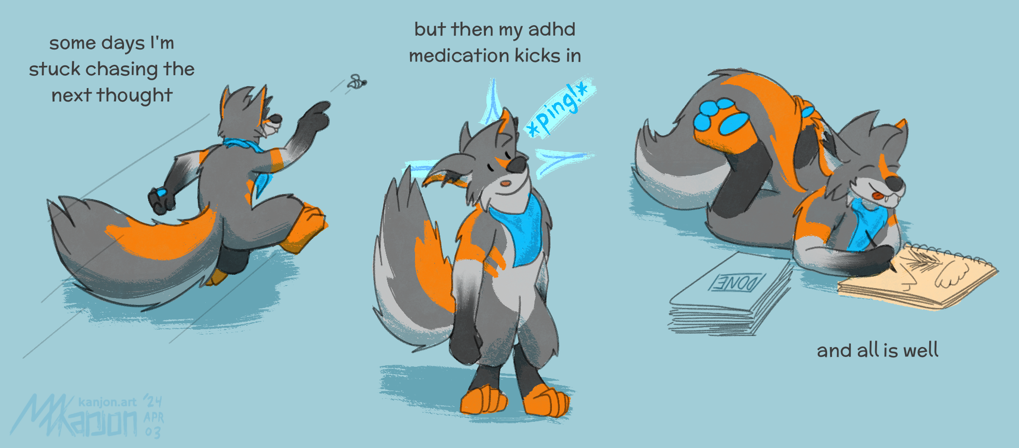 Adhd Deviantart the daily ADHD transformation by MtKanjon on DeviantArt