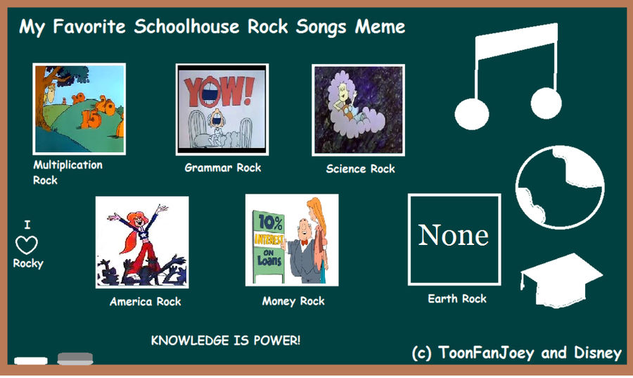 My Favorite Schoolhouse Rock Songs By Detective88 On DeviantArt My favorite schoolhouse rock songs by detective88 on deviantart