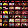 I Dislike This Character Meme