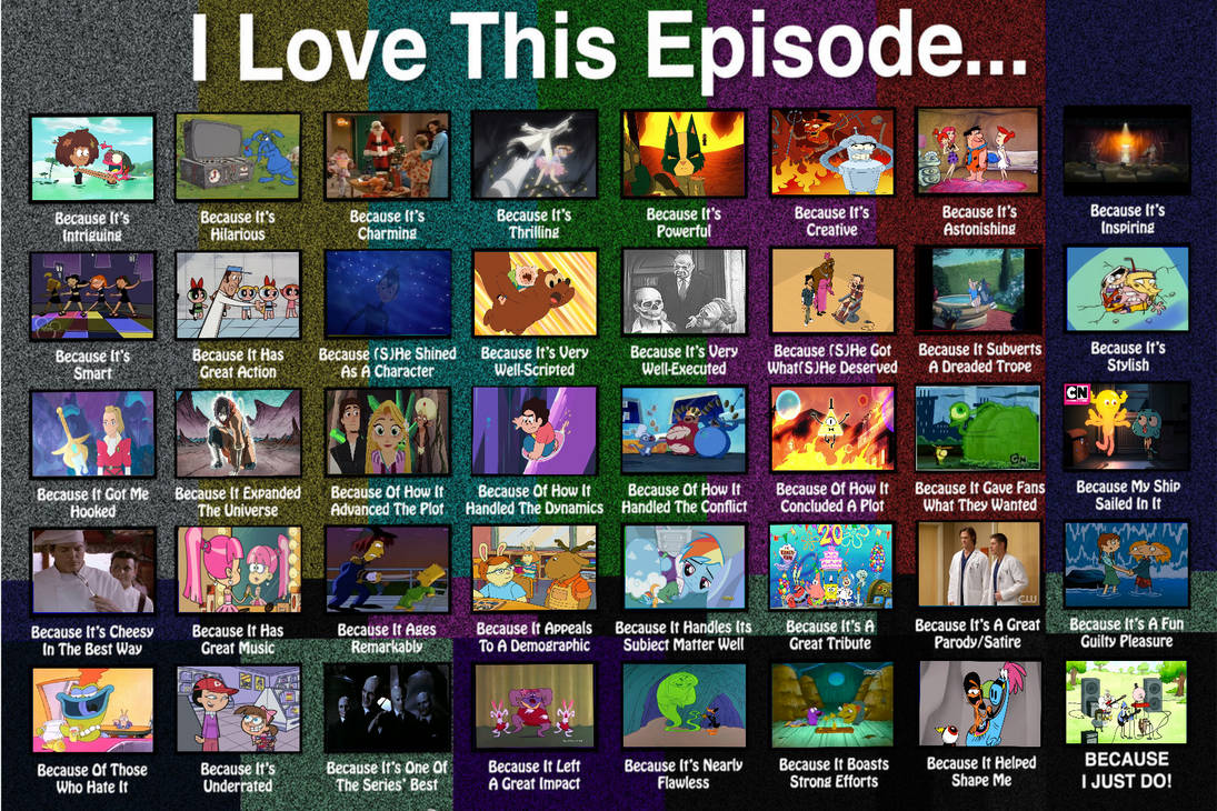 Deviantart Which Episode I Love This Episode Meme(Part 1) by Detective88 on DeviantArt