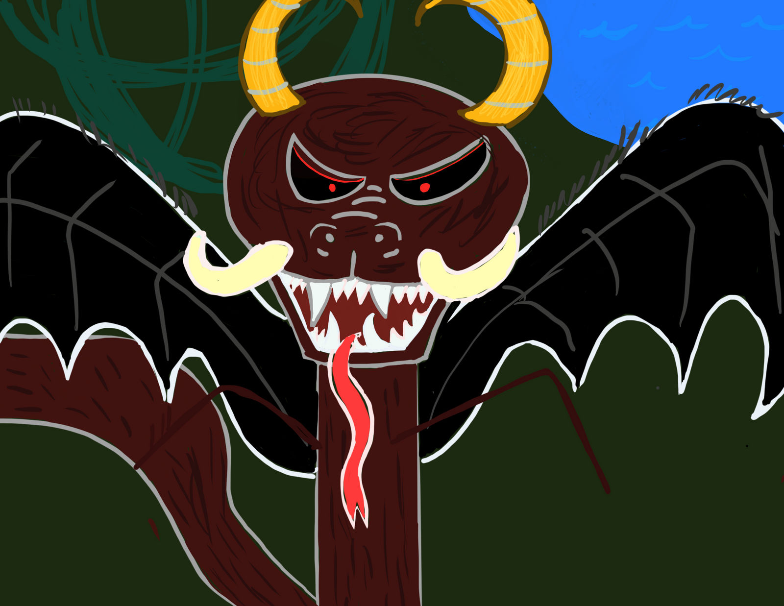 Lord Of The Flies The Beastie Beast By Detective88 On DeviantArt lord-of-the-flies-the-beastie-beast-by-detective88-on-deviantart