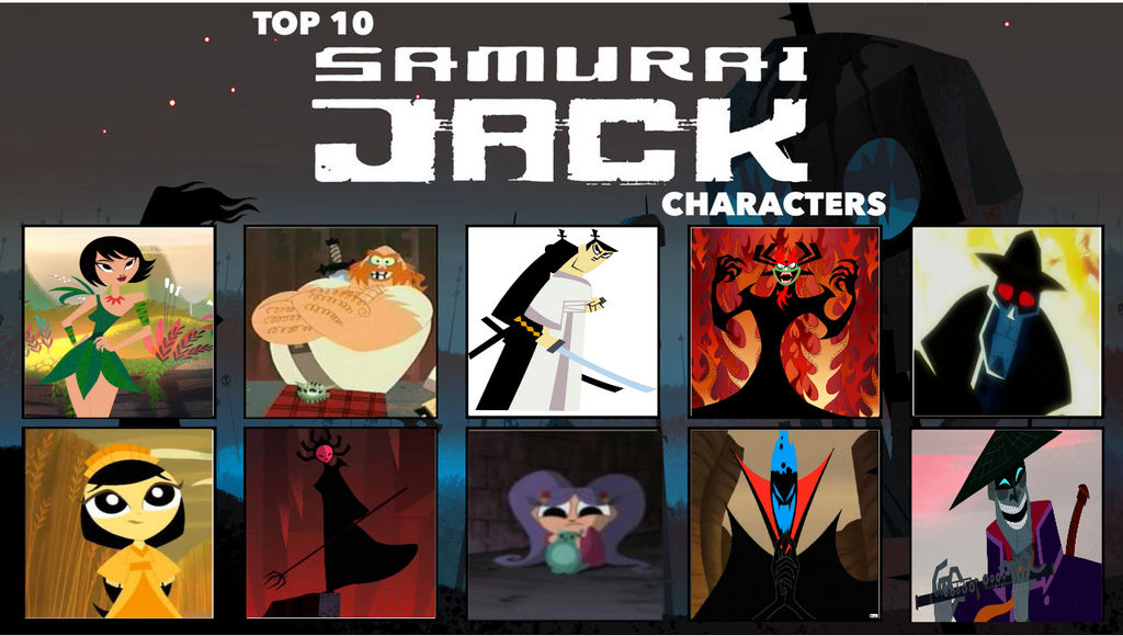 My Top 10 Samurai Jack Characters by Detective88 on DeviantArt