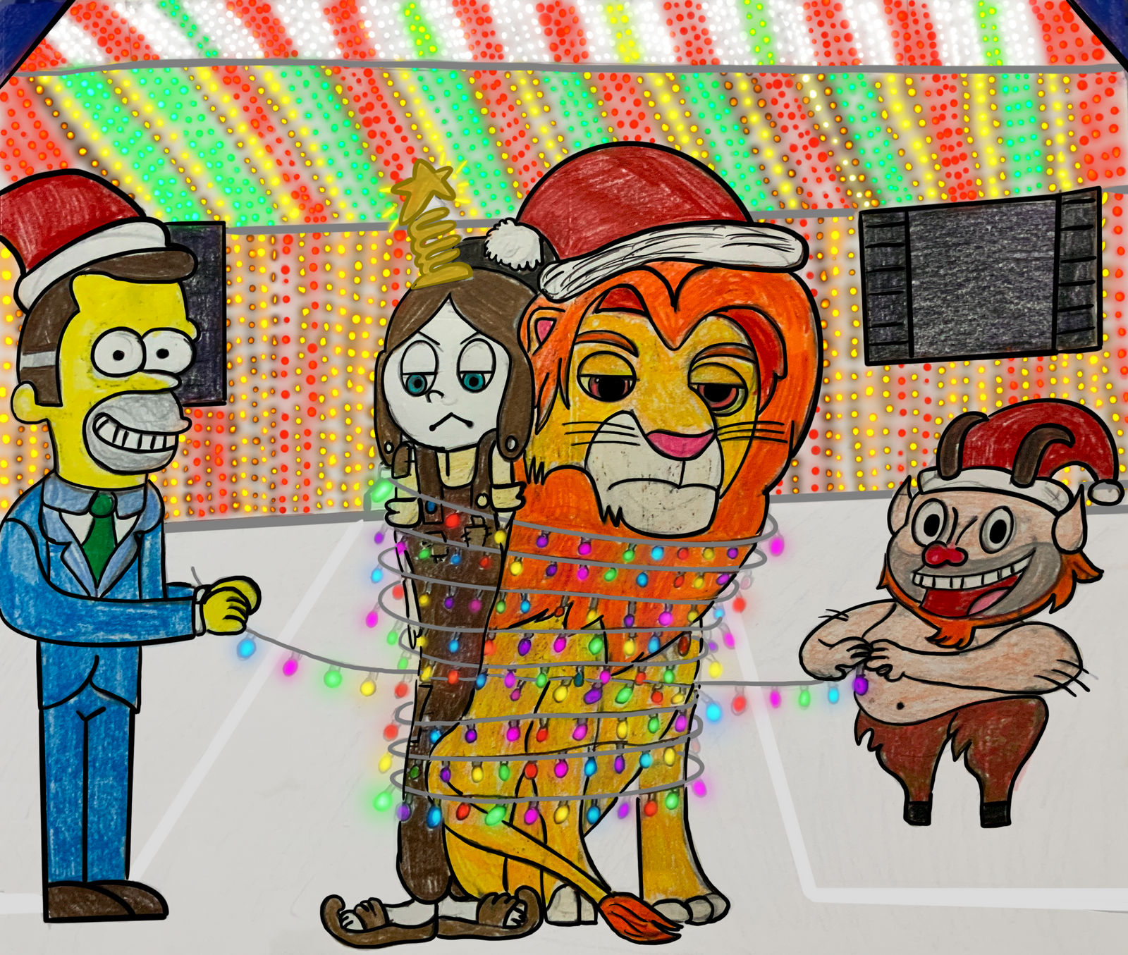 Voice Actors Reference-Deck The Halls by Detective88 on DeviantArt