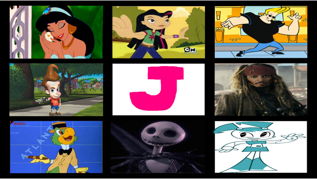 Letter R J Characters My Favorite Characters With The Letter J by Detective88 on DeviantArt
