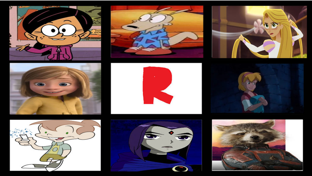 My Favorite Characters With The Letter R by Detective88 on DeviantArt
