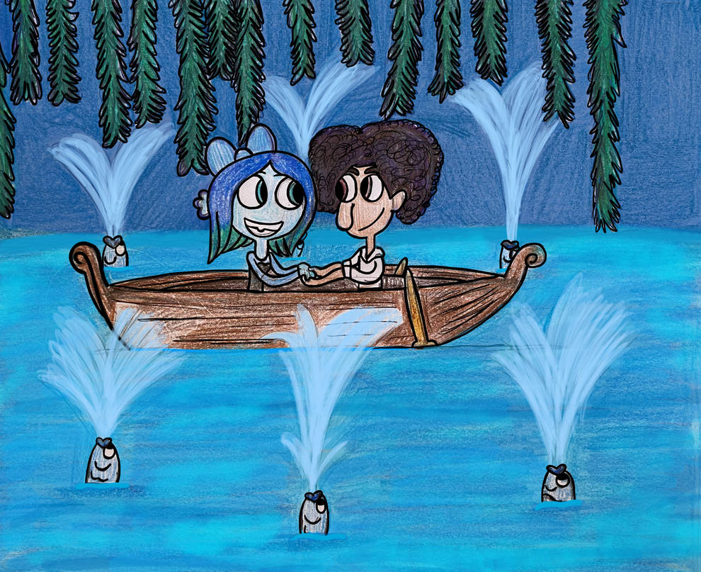 Halloween-Ruby and Connor as Ariel and Eric by Detective88 on DeviantArt