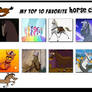 My Top 10 Favorite Horses