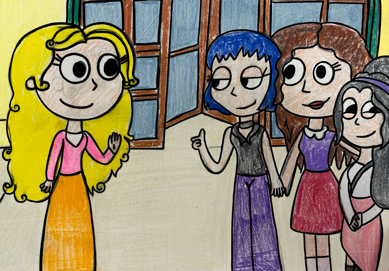 AT-Lilac Meets Jenny, Janis and Cathy
