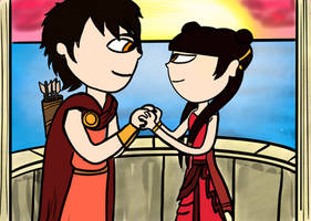 BG-Zuko And Mai as Odysseus and Penelope