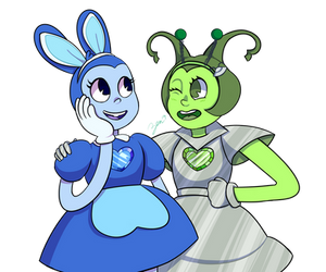 (request) blue and green spinel