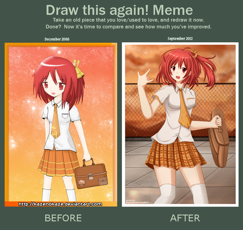 Drawing This Again Contest : 2008 vs 2012