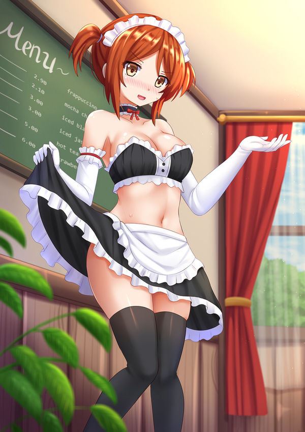 Sexy anime maids