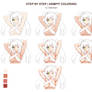 Step by Step - Armpit Coloring