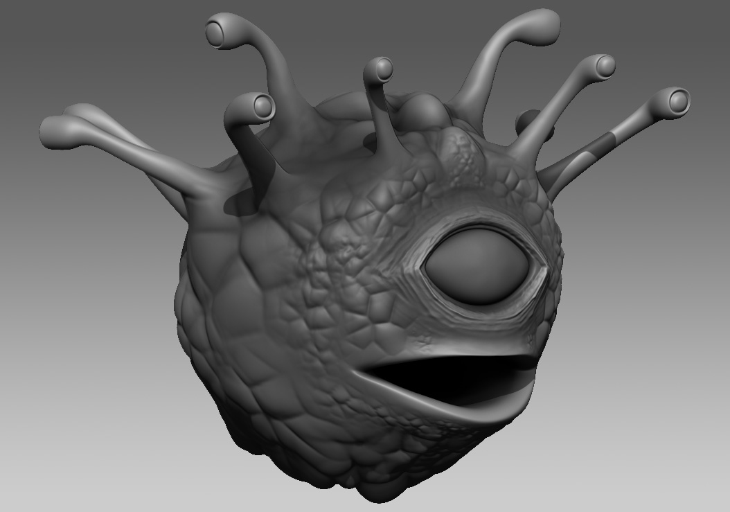 Beholder Zbrush WIP