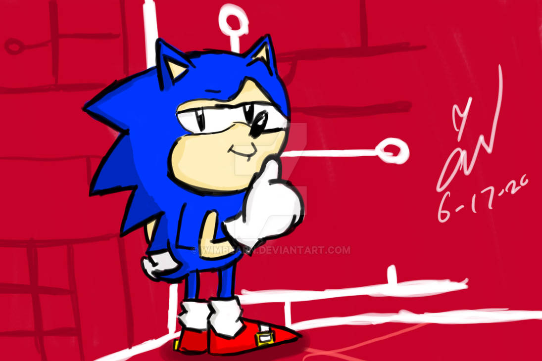 Sonic Redraw By Wimbearn On Deviantart Sonic Redraw By Wimbearn On Deviantart