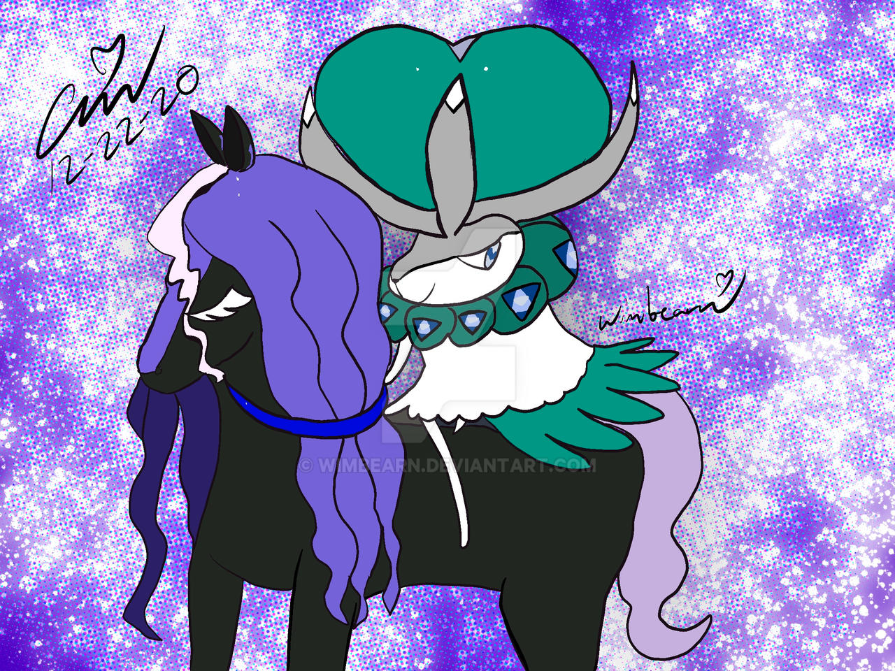 Calyrex Shadow Rider by wimbearn on DeviantArt