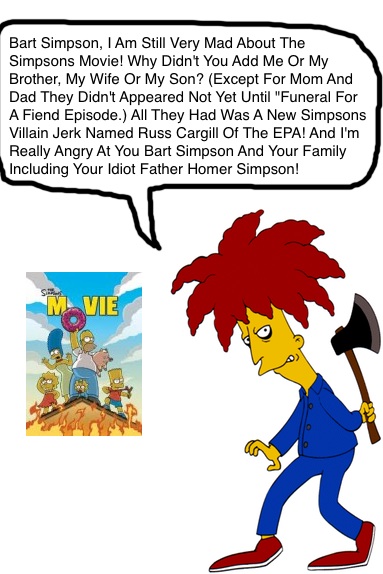 Sideshow Bob Still Mad About The Movie