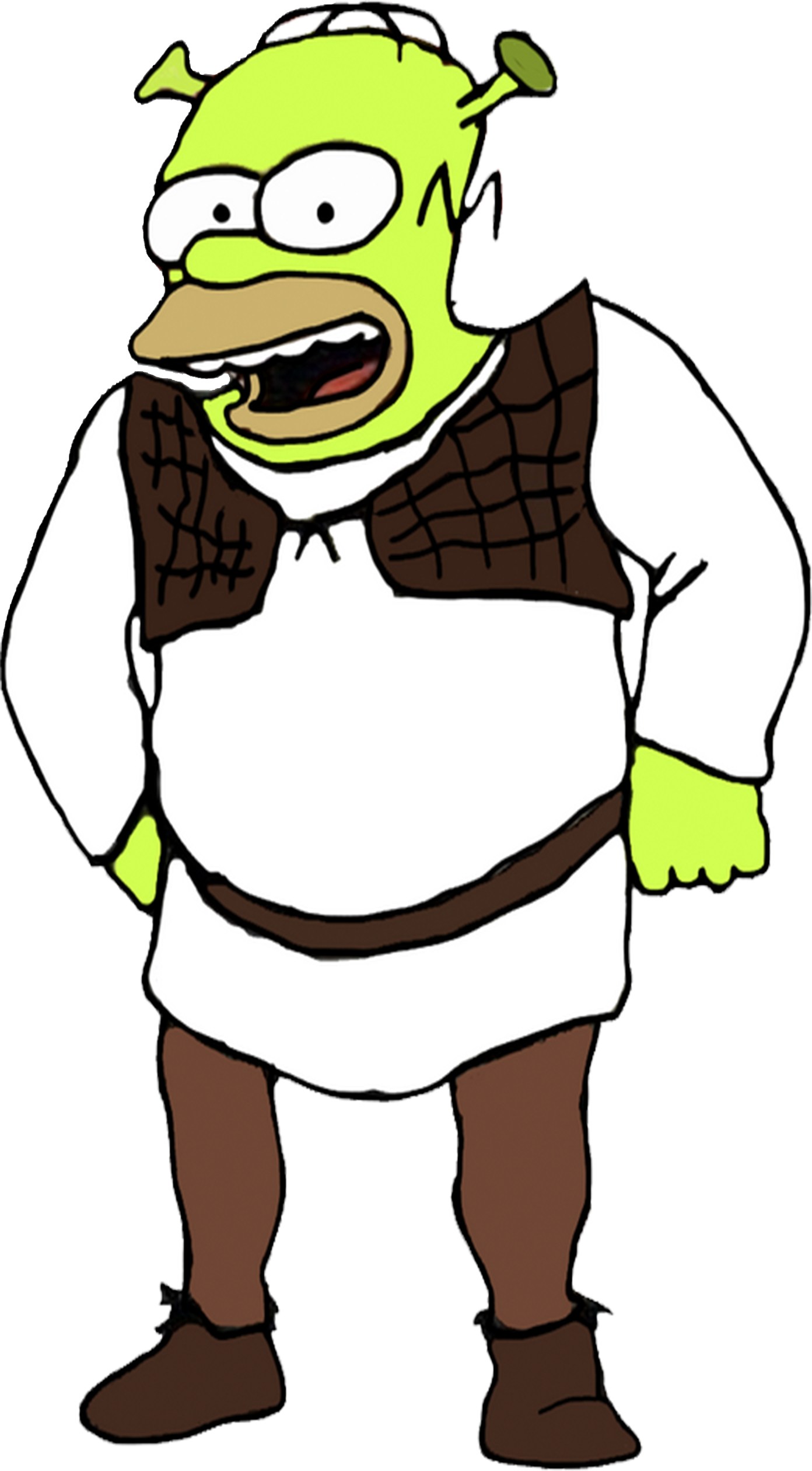 Shrek vector 4 by HomerSimpson1983 on DeviantArt