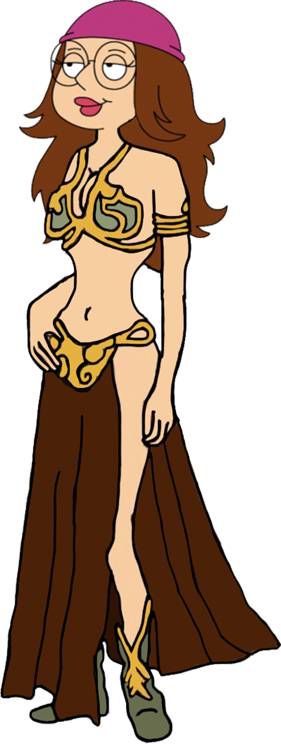 Meg Griffin wearing Leia's Metal Bikini